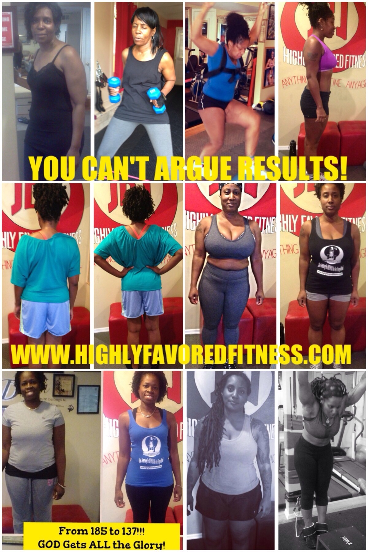 Transformations | Highly Favored Fitness, llc